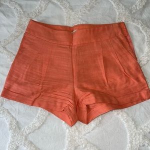 J.Crew High Waisted Pleaded Shorts